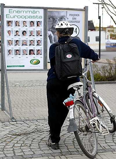 Alle puolet kansasta äänestää eurovaaleissa