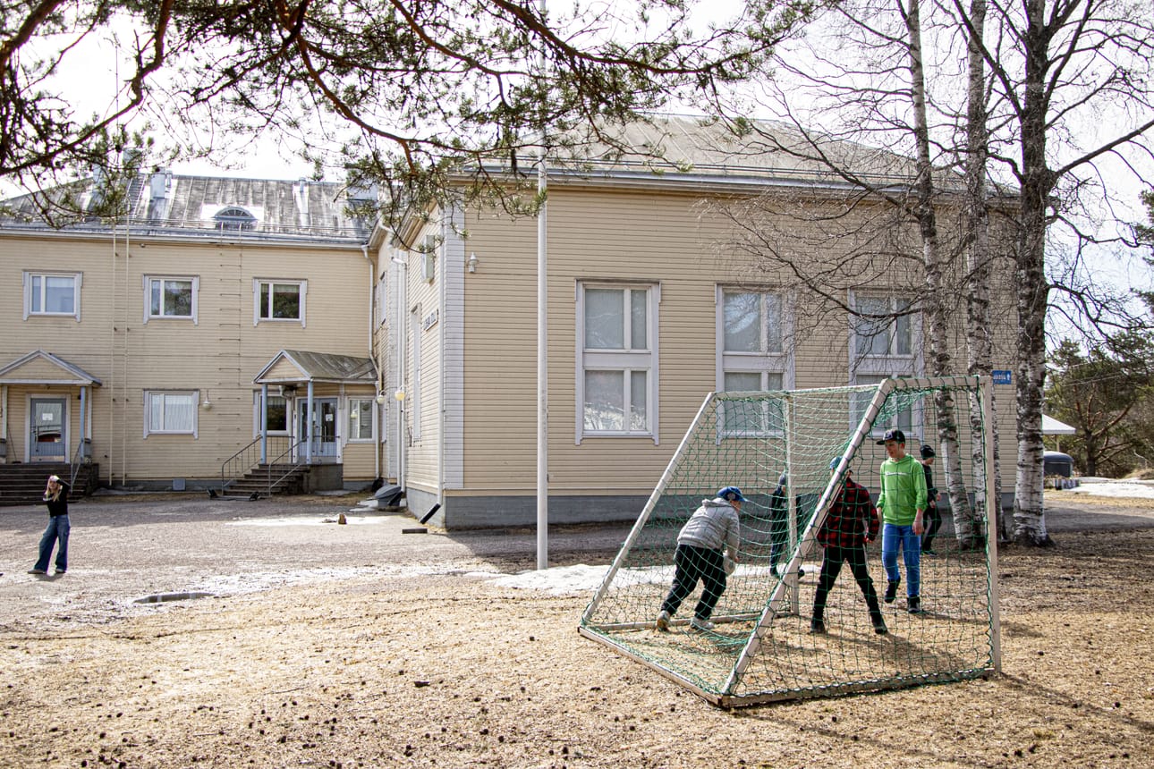 Luohuan koululla on tällä hetkellä 49 oppilasta. Arkistokuva.