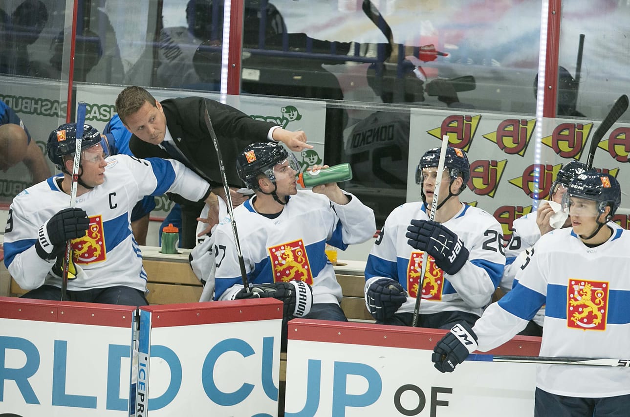 Lauri Marjamäki johtaa joukkonsa viimeistä kertaa MM-kisoihin. Arkistokuva.