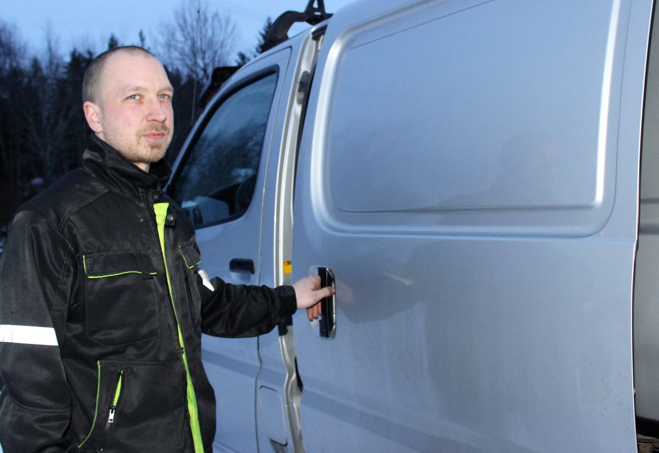 ‑ Nyt kun oman yrityksen byrokratia on tehty, niin voin aloittaa työt, kertoi Kim Uusitalo.
