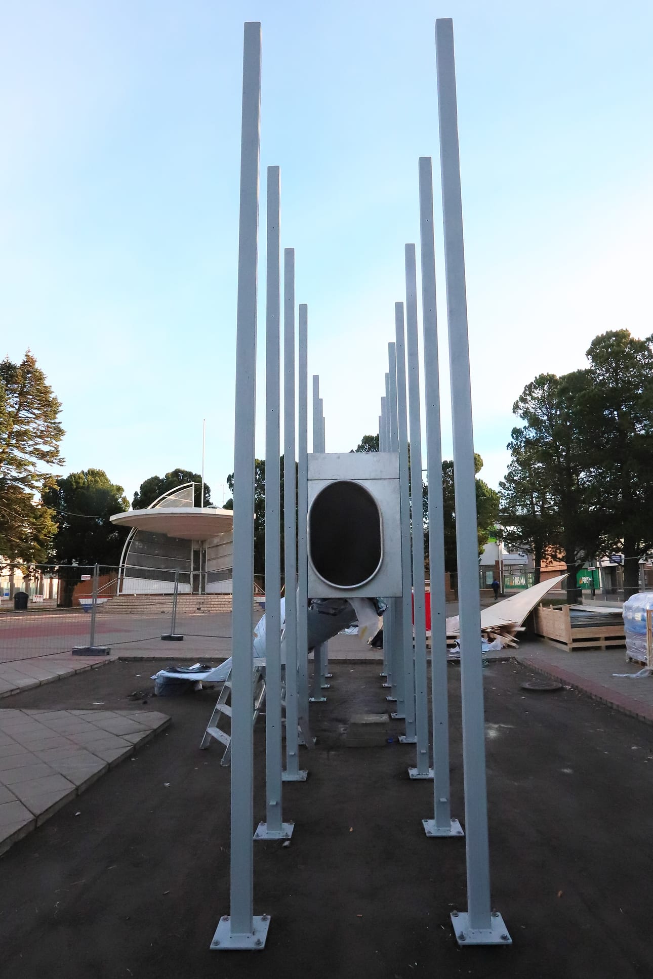 Härkätorin puistoon valmistuu lokakuun loppuun mennessä lapsille uusi leikkipaikka.