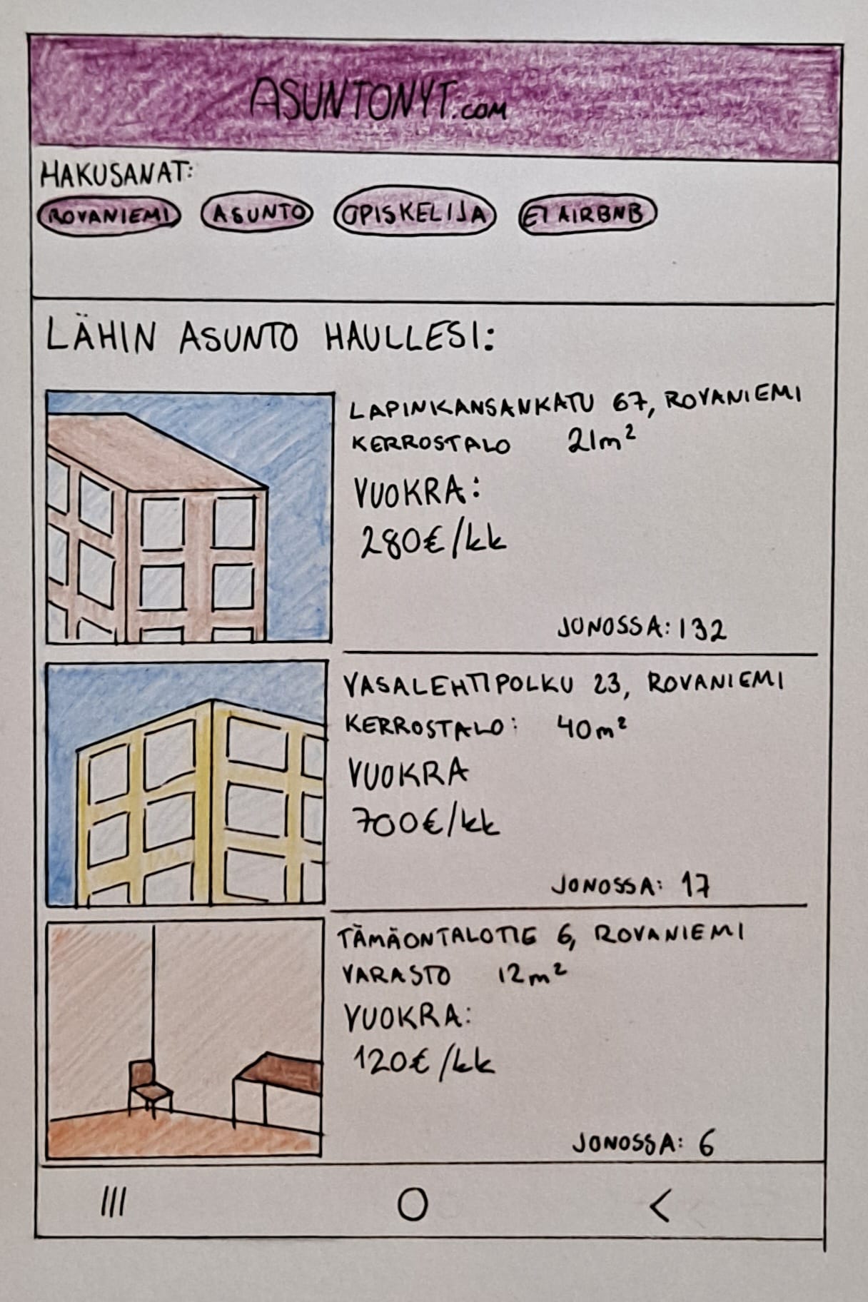 Kohtuuhintaisia asuntoja on saatavilla niukasti. Politiikkatieteitä ja sosiologiaa opiskeleva Saku Jatkola toivoisi, että opiskelija-asunnon voisi saada alle 600 eurolla kuukaudessa.