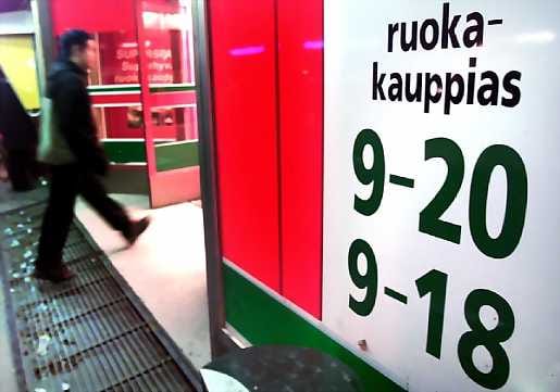 Toimikunta ryhtyy selvittämään kauppojen aukiolon täydellistä vapauttamista. Aikanaan selvitys on tulossa eduskuntaan.