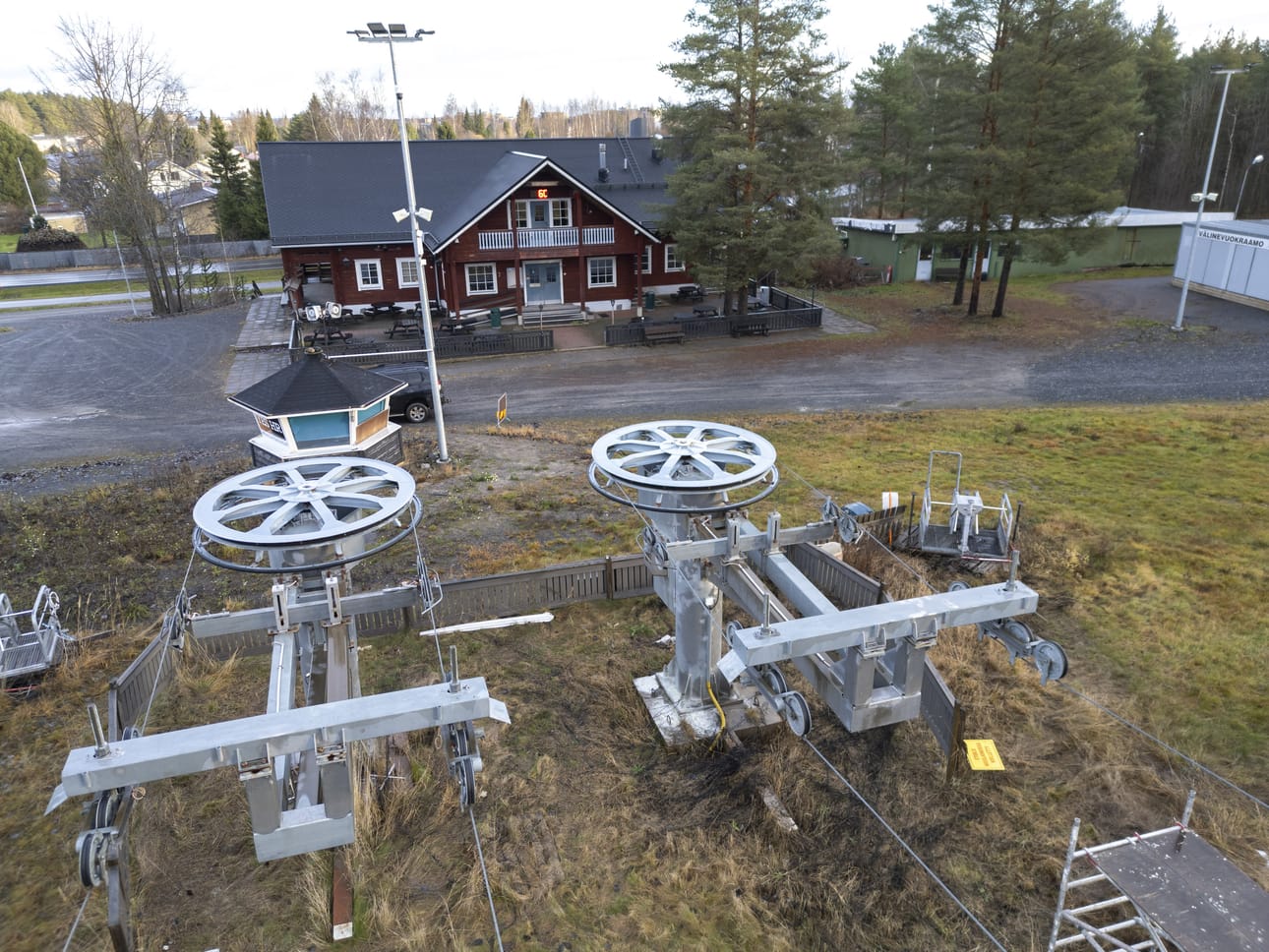 Rinneravintola on Seinäjoen kaupungin omistuksessa. Tilaan on haettu uutta vuokralaista syksyn aikana. Arkistokuva.