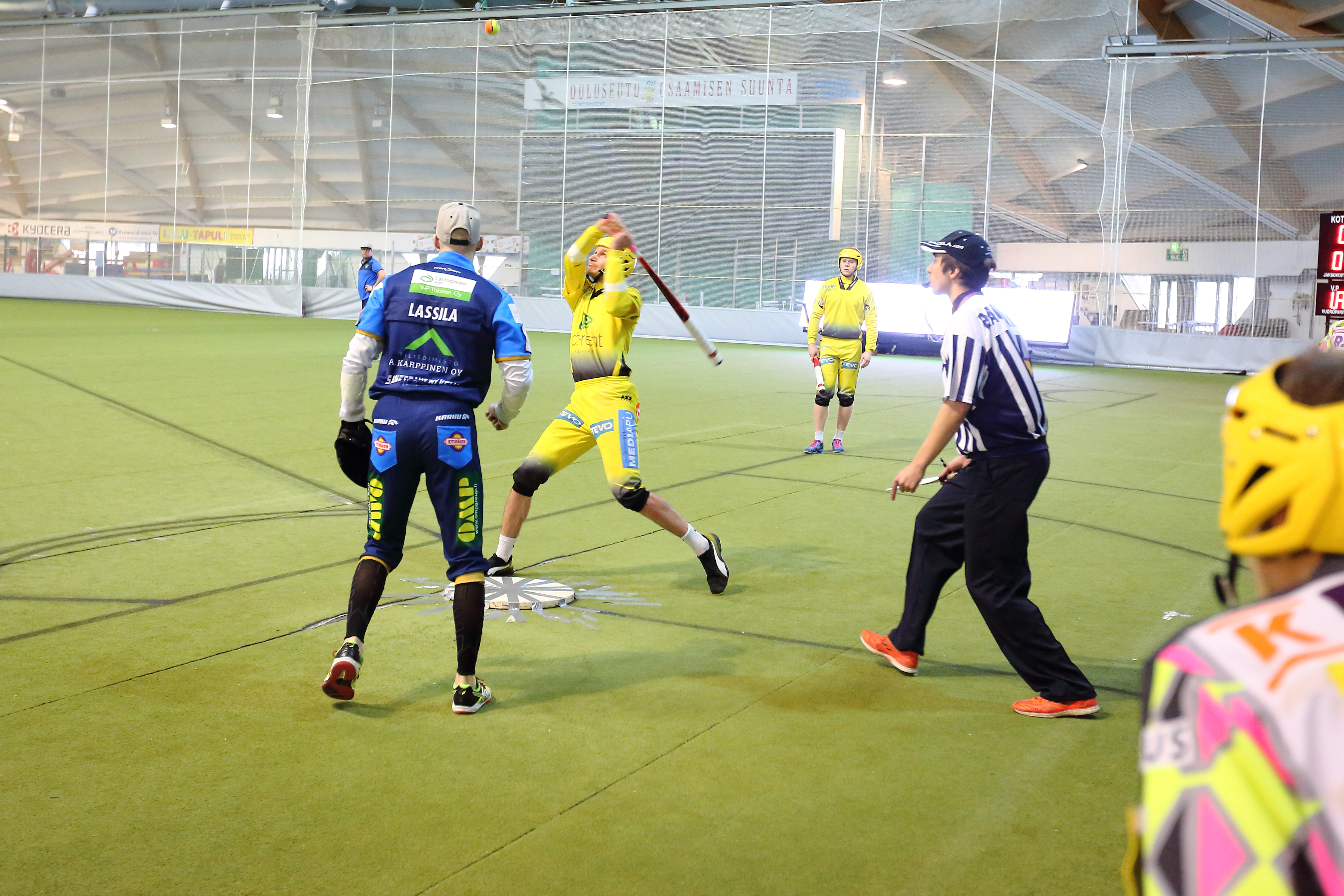 Teemu Juntunen pelasi kärkenä lauantain avausottelussa.