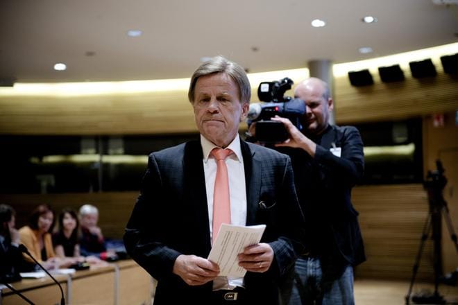 Varapuhemies Mauri Pekkarinen toimi siltahankkeen aikana hallituksessa sisäministerinä. KUVA: Joel Maisalmi/arkisto