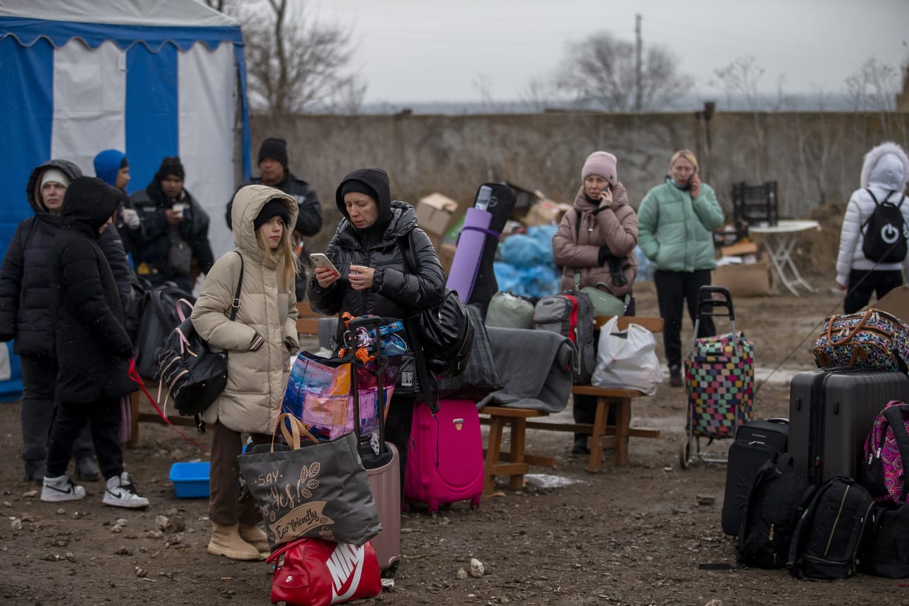 Ukrainalaisia on paennut sotaa myös Moldovan puolelle.