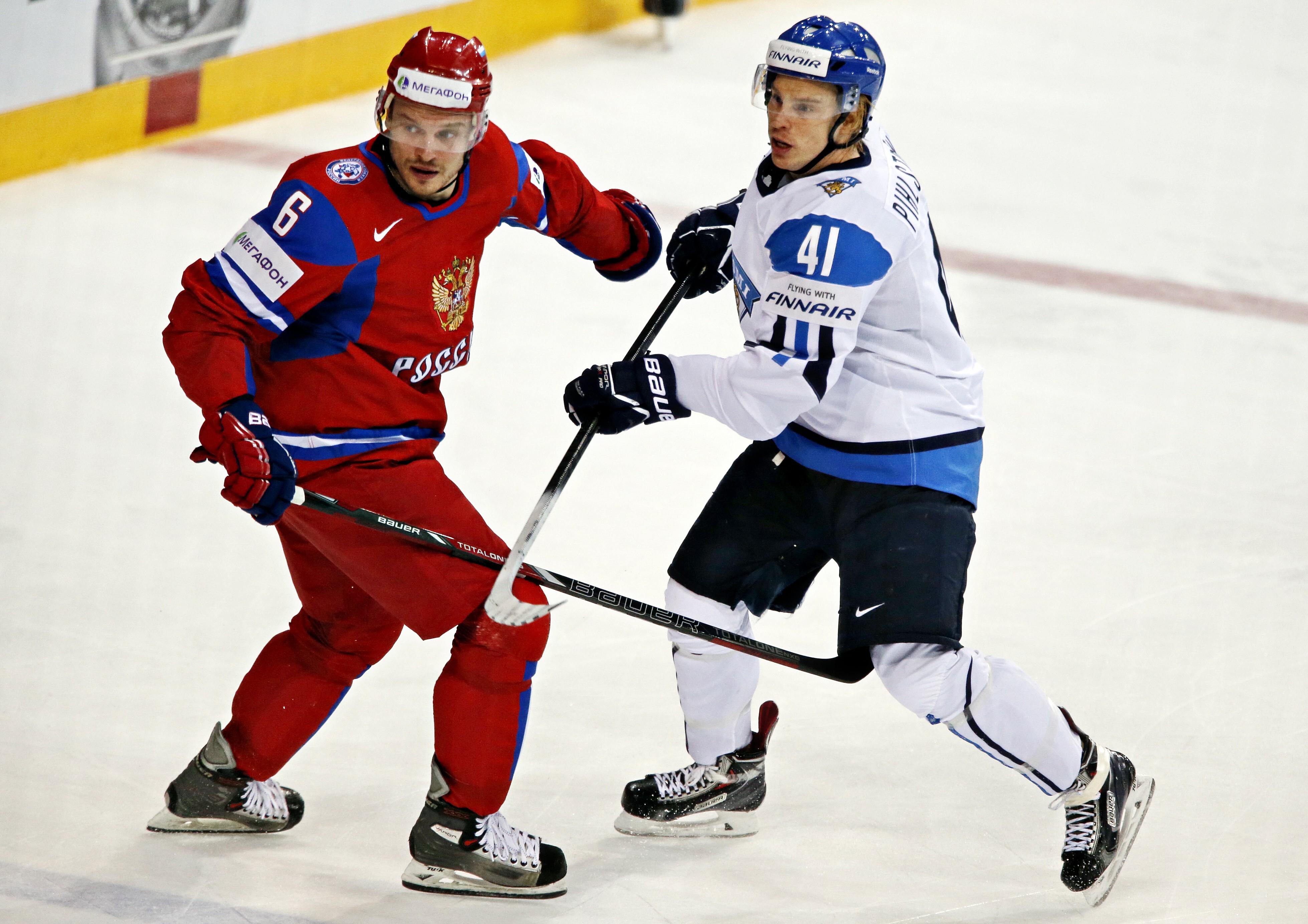 Granlundin ilmaveivi keväällä 2011 ja Ahon tuplamaalit edellisessä keskinäisessä MM-välierässä – Leijonilla on monta maukasta arvokisavoittoa Venäjän karhusta