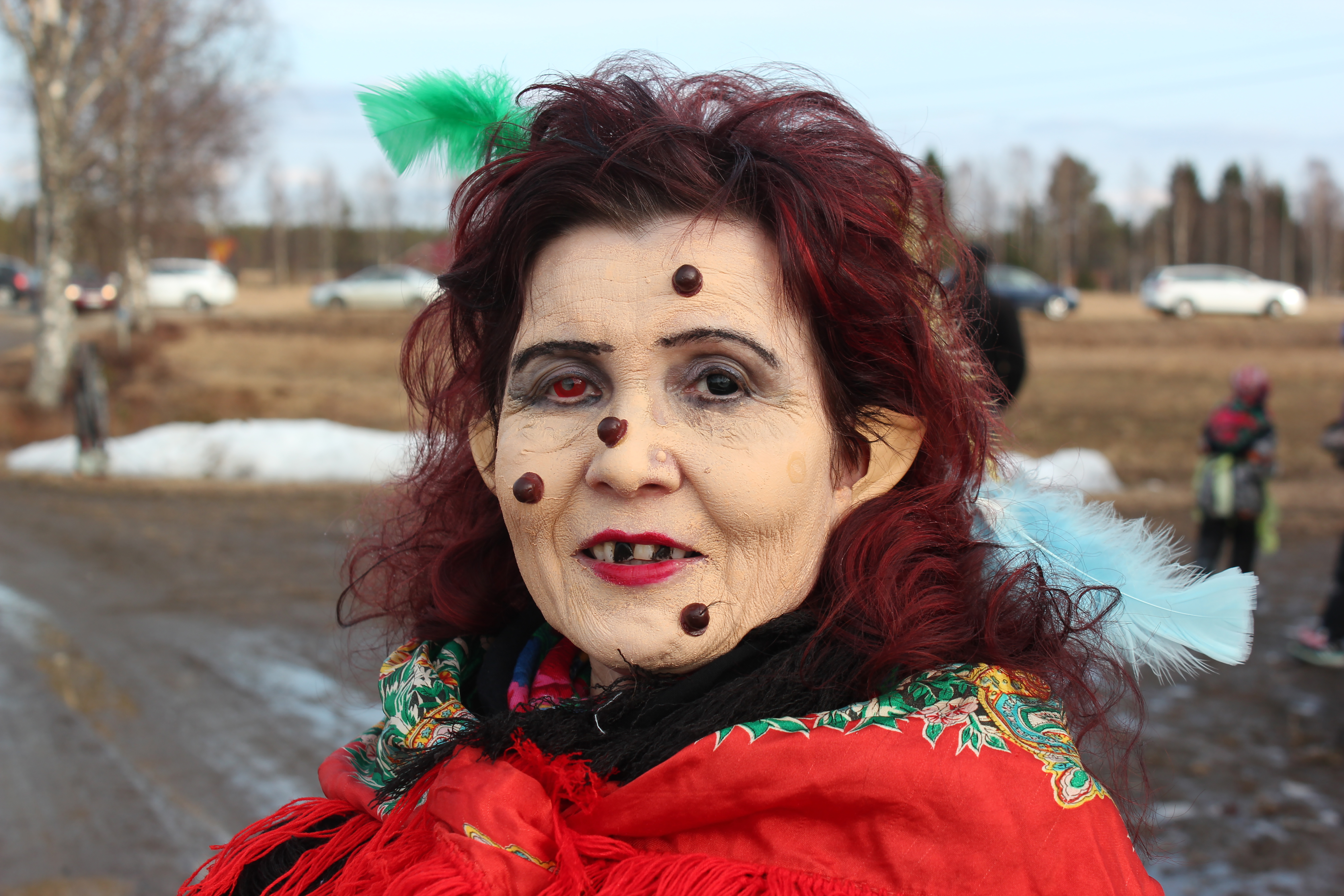 Arja Mannermaa hoiti perinteiseen tapaansa "tapahtuman rumimman trullin" roolin.