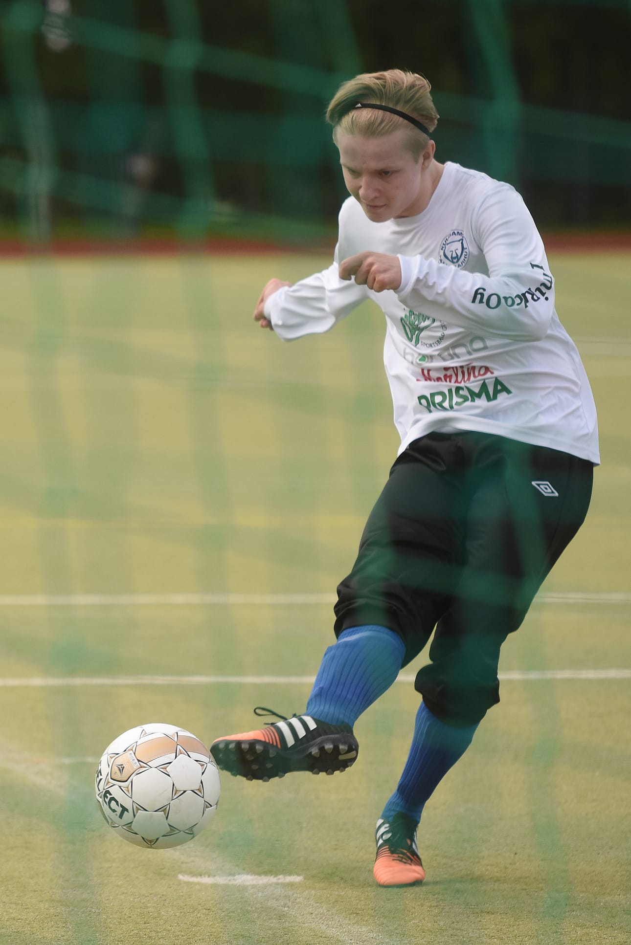 Jaakko Heikkinen loukkasi päänsä ottelussa OPS Akatemiaa vastaan. Arkistokuva viime kesältä.