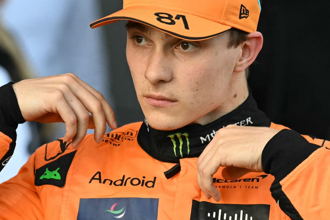 McLaren-tallin australialainen kuski Oscar Piastri otti sunnuntaina toisella F1-kaudellaan toisen voittonsa. LEHTIKUVA / AFP