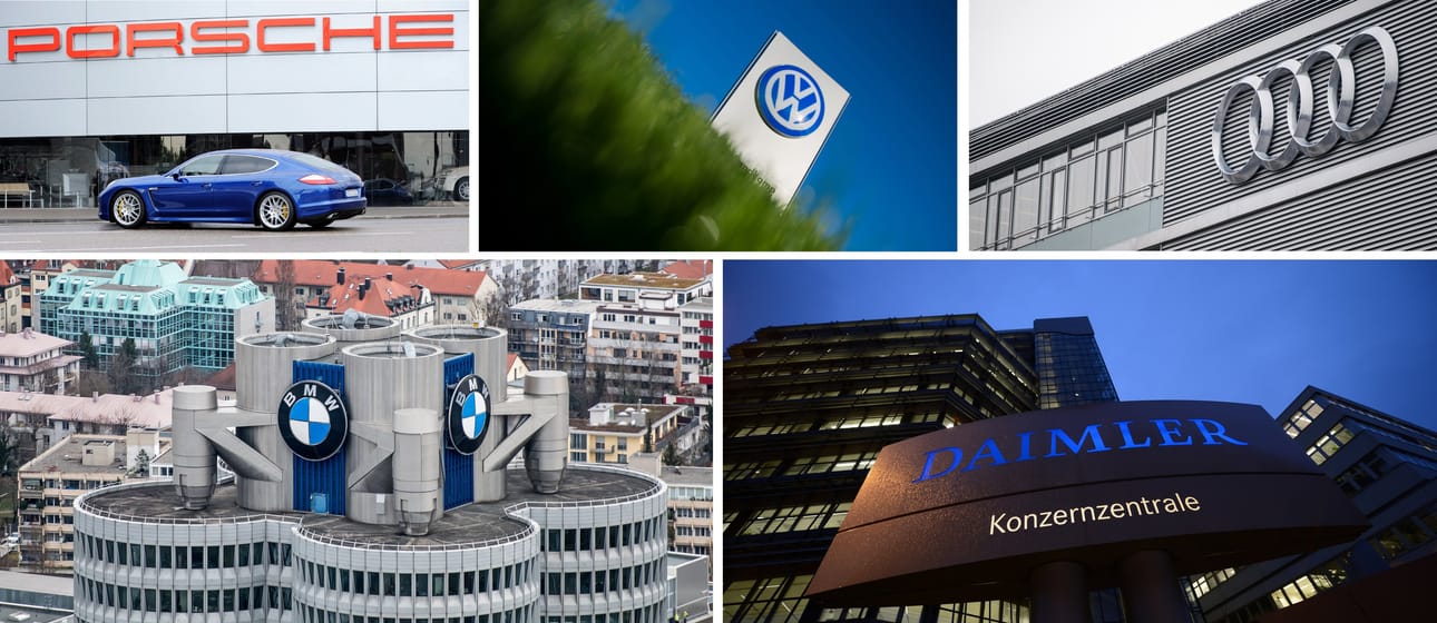 Der Spiegel -lehti paljasti perjantaina, että saksalaiset autonvalmistajat Daimler, BMW, Volkswagen, Audi ja Porsche ovat 1990-luvulta lähtien tehneet laajaa yhteistyötä muun muassa viranomaisten harhauttamiseksi päästömittauksissa.
