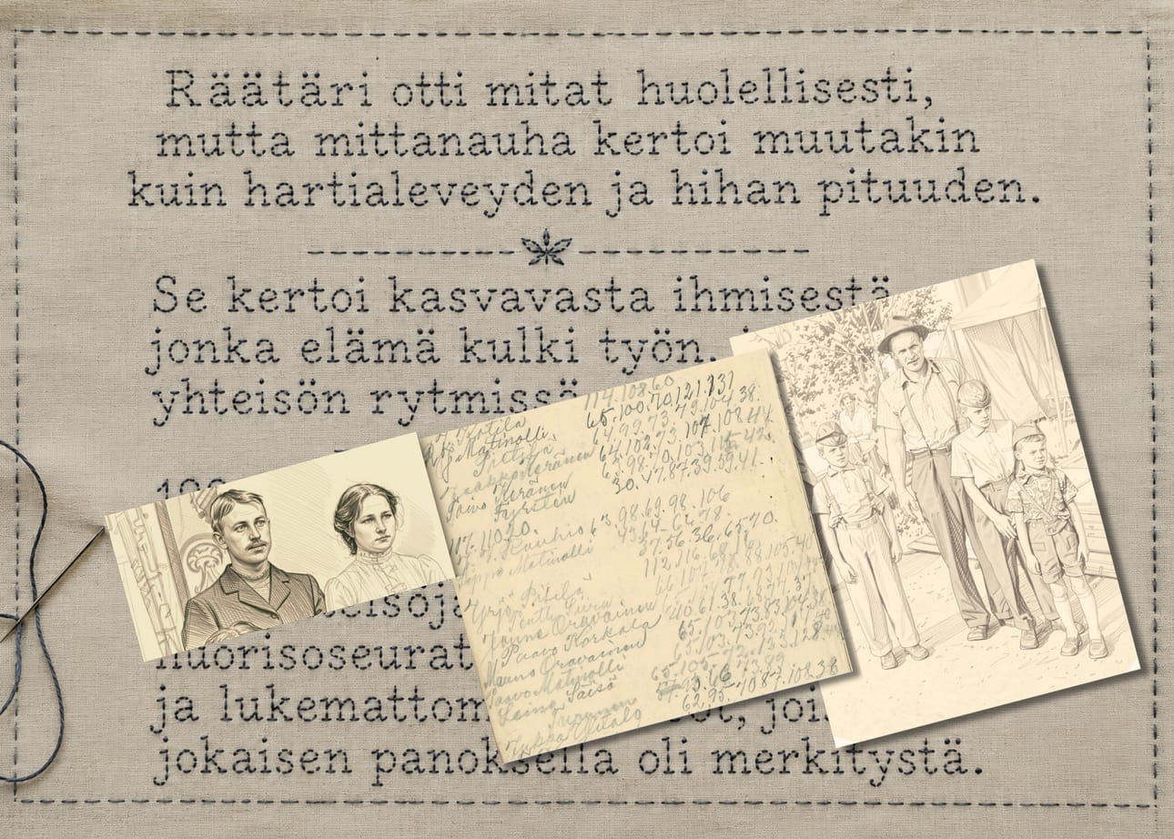 Kalenterin sivuilta löytyy tuttuja tyrnäväläisiä, joiden nähdään kasvavan vuosien mittaan