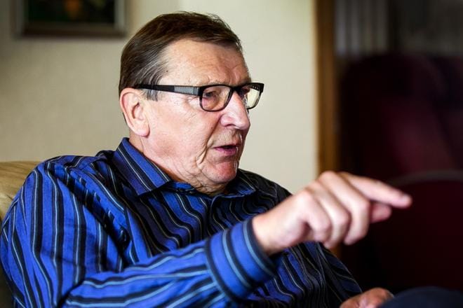 Raimo Vistbacka sanoo, että ehdokassopimusta tehtäessä olisi pitänyt selvittää henkilön taustat huolella. KUVA: MATTI HAUTALAHTI