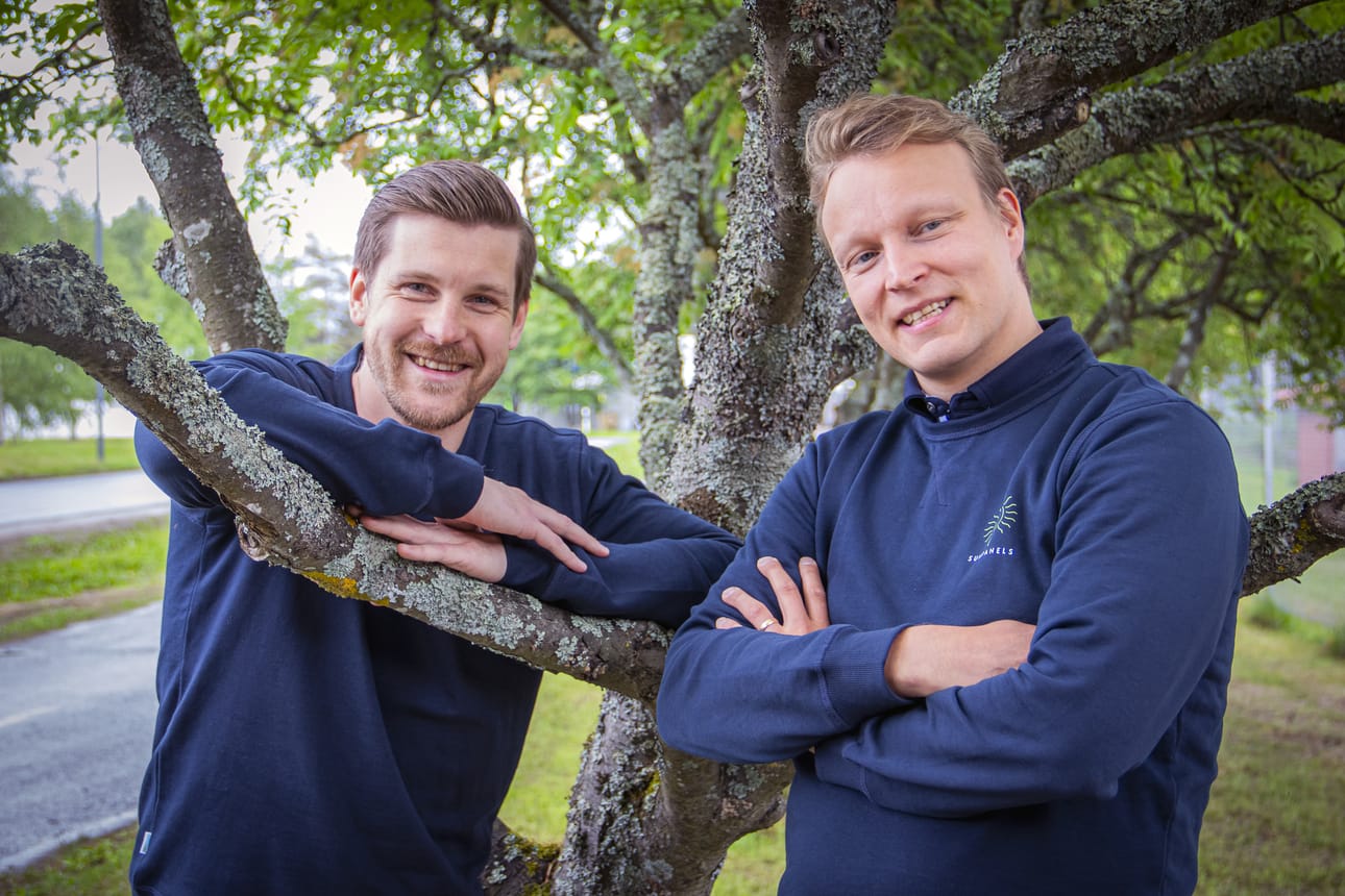 Ystävykset Elias Luokkanen ja Tuomas Joensuu pohtivat pitkään ja perusteellisesti, ennen kuin päättivät ruveta yhdessä yrittäjiksi.