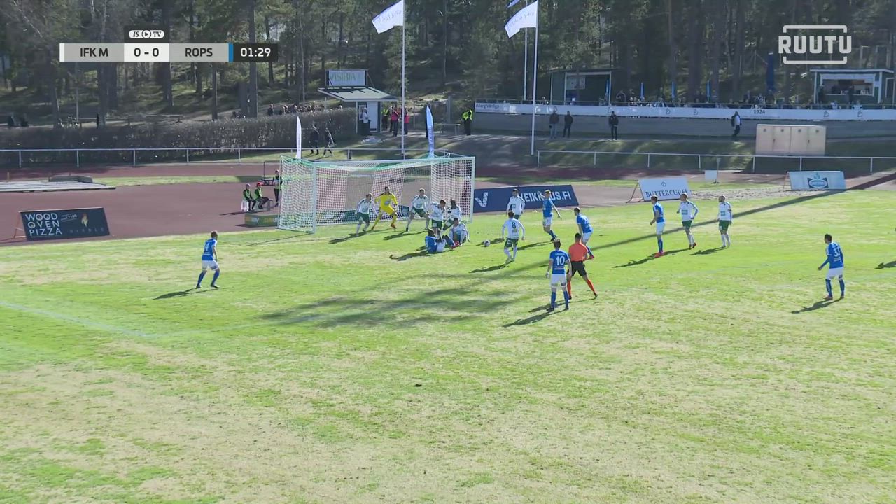 IFKMariehamn-RoPS 2-0, ottelu kooste. Lähde Ruutu.