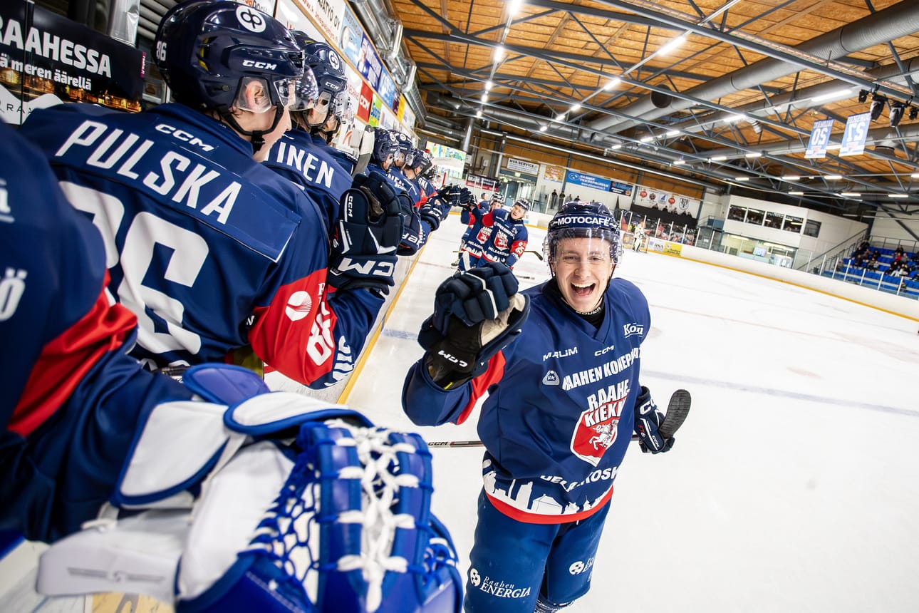 Raahe-Kiekko on voittanut alkukauden kuudesta ottelusta viisi.