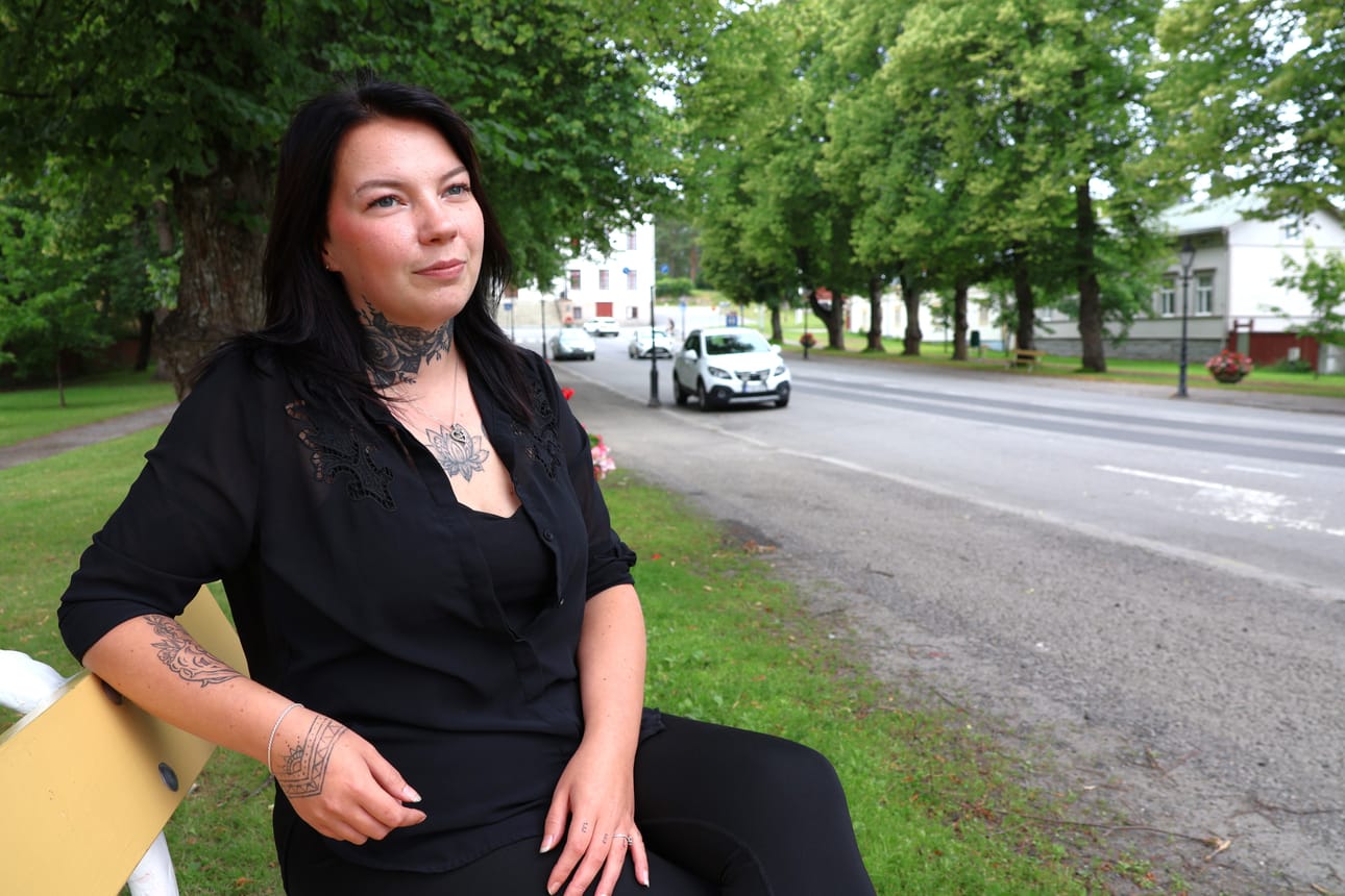 Daniela Ahlström odottaa syksyä ja yrittäjyyttä luottavaisin mielin.