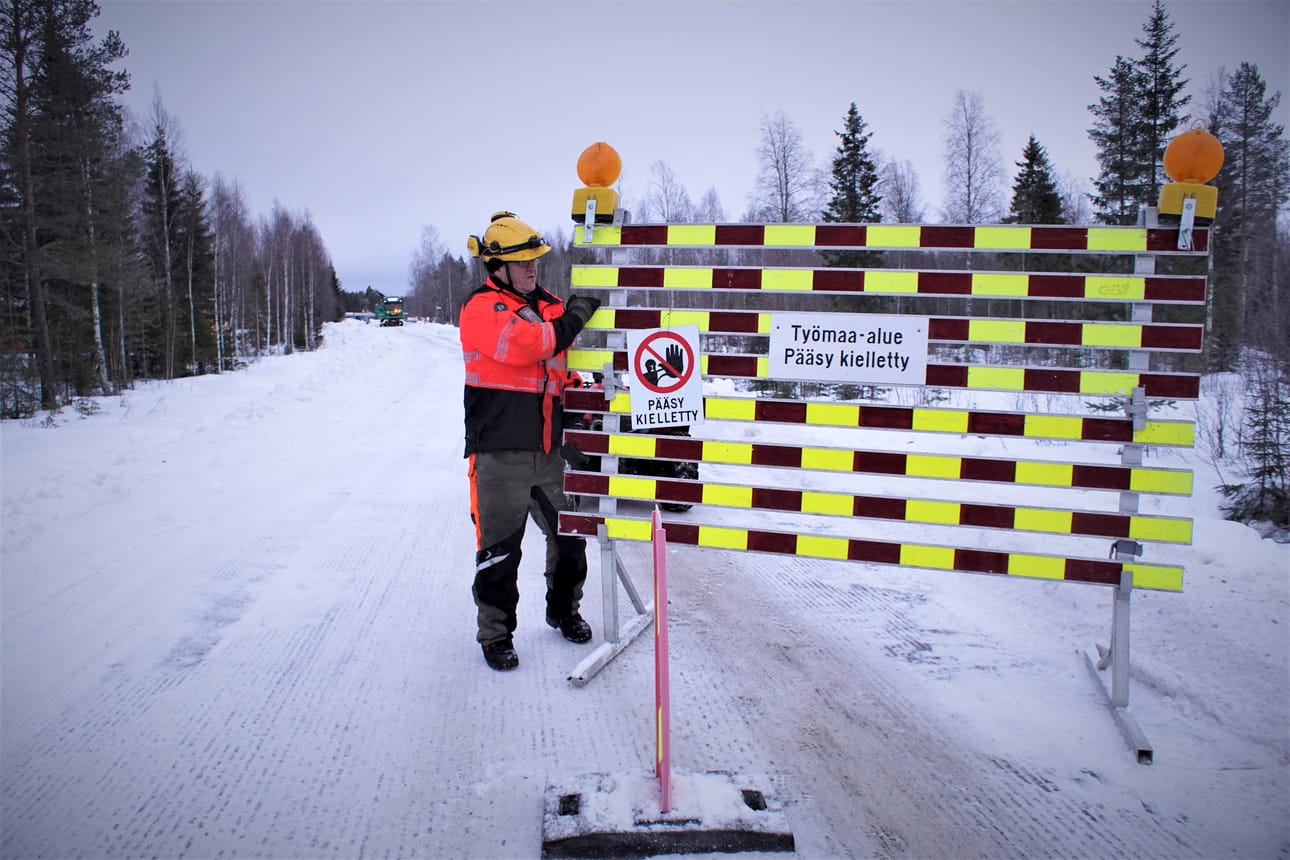 Ruuhensuontien silta avattiin liikenteelle maanantaina.