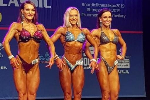 Vaasalainen Johanna Ilonen voitti viikonloppuna SM-kultaa Helsingissä järjestetyssä Fitness Classic 2019 -kilpailussa.