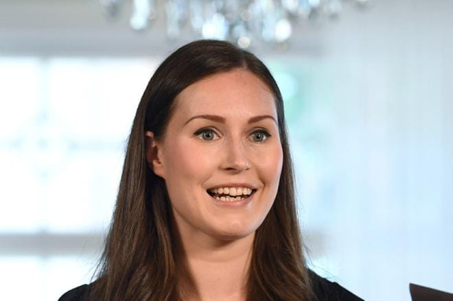 Pääministeri Sanna Marin vierailee tänään maanantaina Seinäjoella ja Vaasassa. Kuva: Lehtikuva/Jussi Nukari
