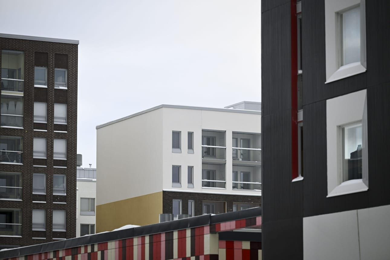 Pääkaupunkiseudulla Ara-vuokrat nousivat 5,5 prosenttia, muualla maassa 4,4 prosenttia. LEHTIKUVA / Emmi Korhonen