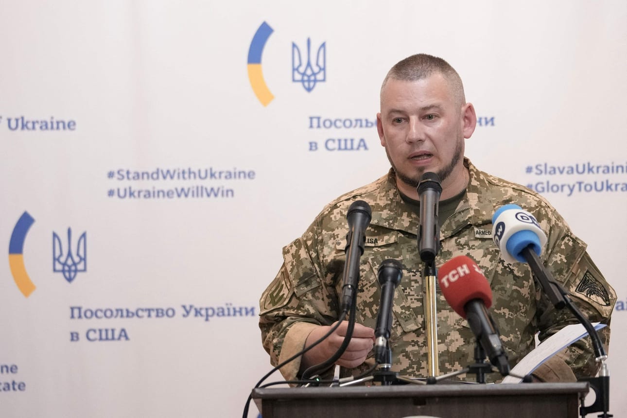 Ukrainan presidentinkanslian varajohtaja Pavlo Palisa kuuluu ukrainalaisdelegaatioon, joka on Yhdysvalloissa neuvottelemassa amerikkalaispoliitikkojen kanssa. LEHTIKUVA/AFP