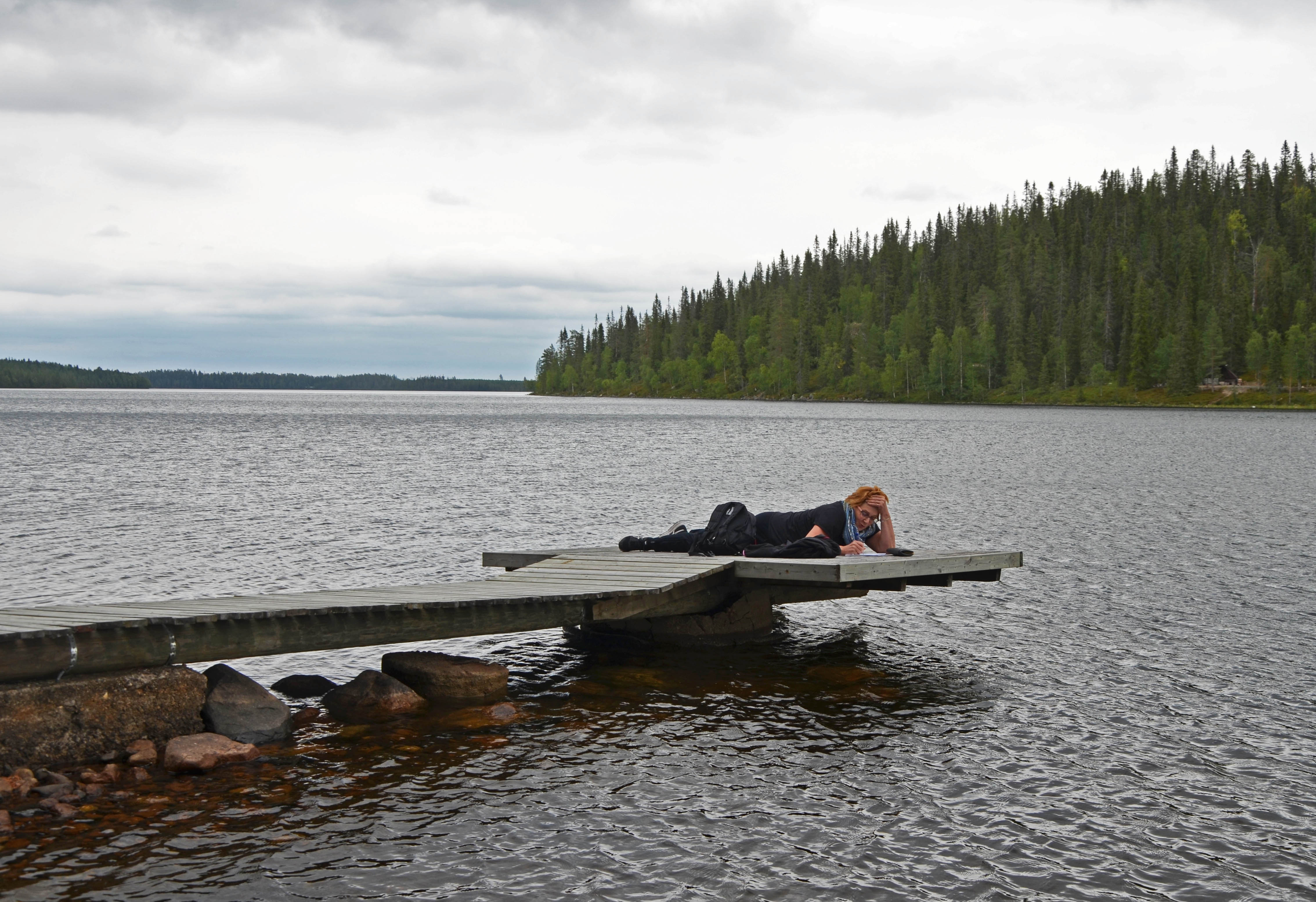 Mystinen Kellinniemi, myrskyä ja tyyntä yhtä aikaa.