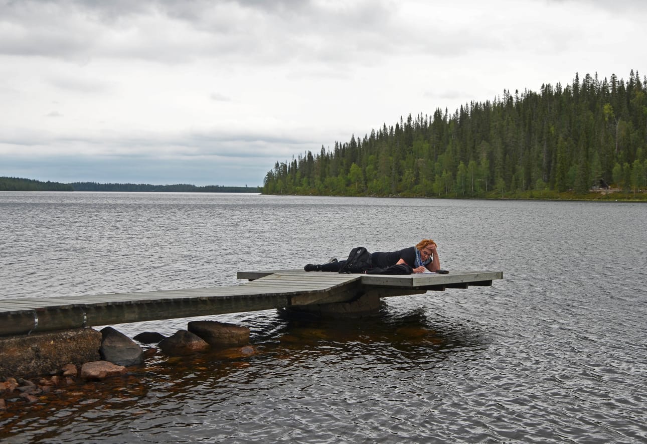 Mystinen Kellinniemi, myrskyä ja tyyntä yhtä aikaa.