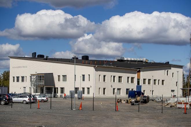 Ritavuoren koulun yhteyteen aiotaan rakentaa 105-paikkainen päiväkoti, johon jätetään valmius laajennusta varten. Rakentamiseen on budjetoitu 2,2 miljoonaa euroa vuosille 2021-2022. ARKISTOKUVA: JAAKKO ELENIUS