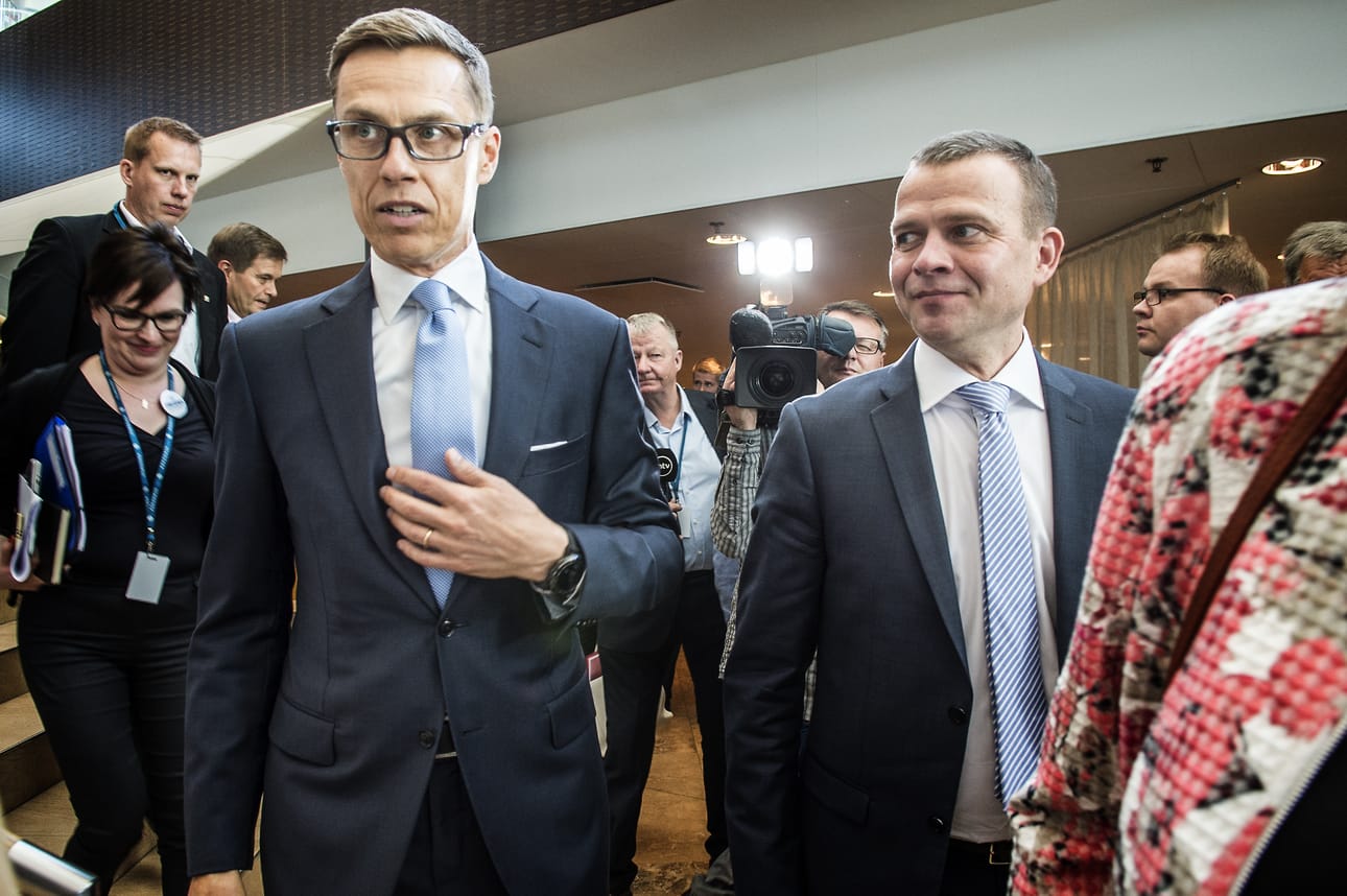 Alexander Stubb ja Petteri Orpo ovat ennakkosuosikit puheenjohtajavaalissa.