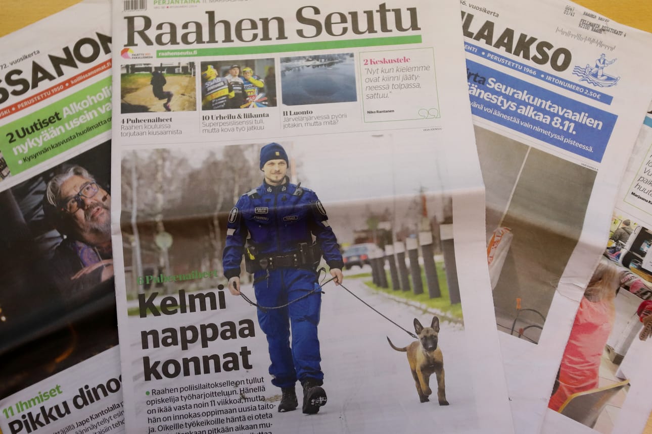 Suomessa ilmestyy useita paikallislehtiä.