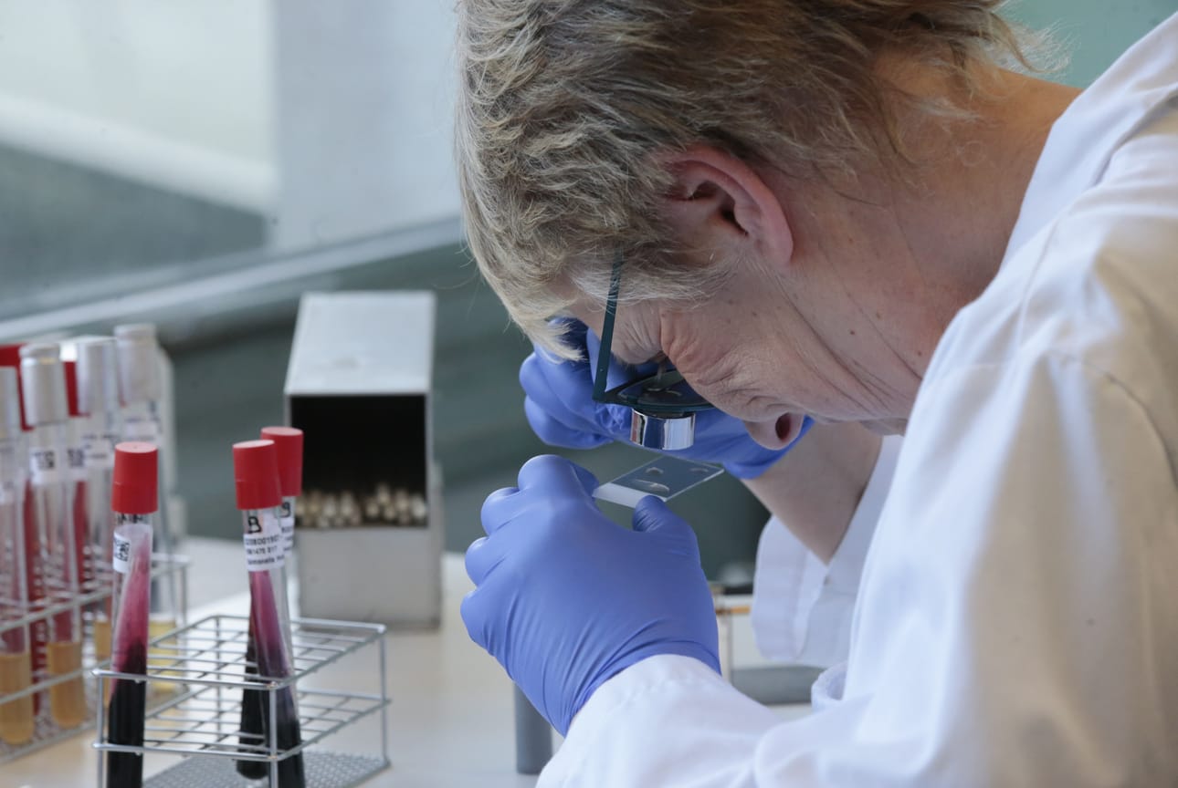 NordLabin Kemin aluelaboratoriossa analysoidaan noin 50–60 näytettä vuorokaudessa. Arkistokuva.