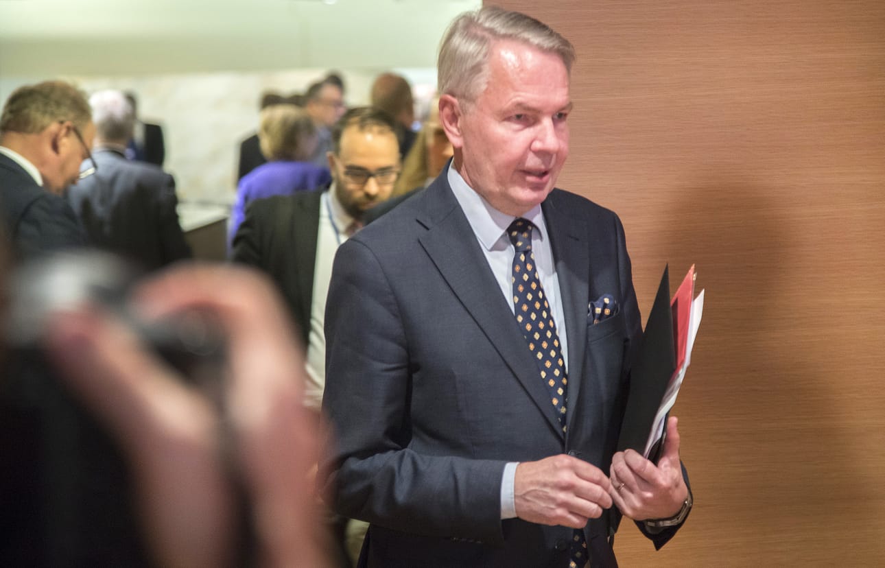 Pekka Haavisto on tällä hetkellä paalupaikalla presidenttikisassa. Arkistokuva.