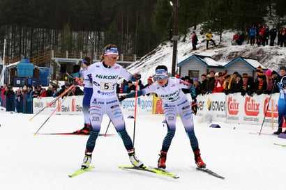 Visa Ski Team Kemin naiset kuudensia Suomen cupin viestissä – Inarin Yrityksen Jeremias Lipsanen loisti miesten avausosuudella