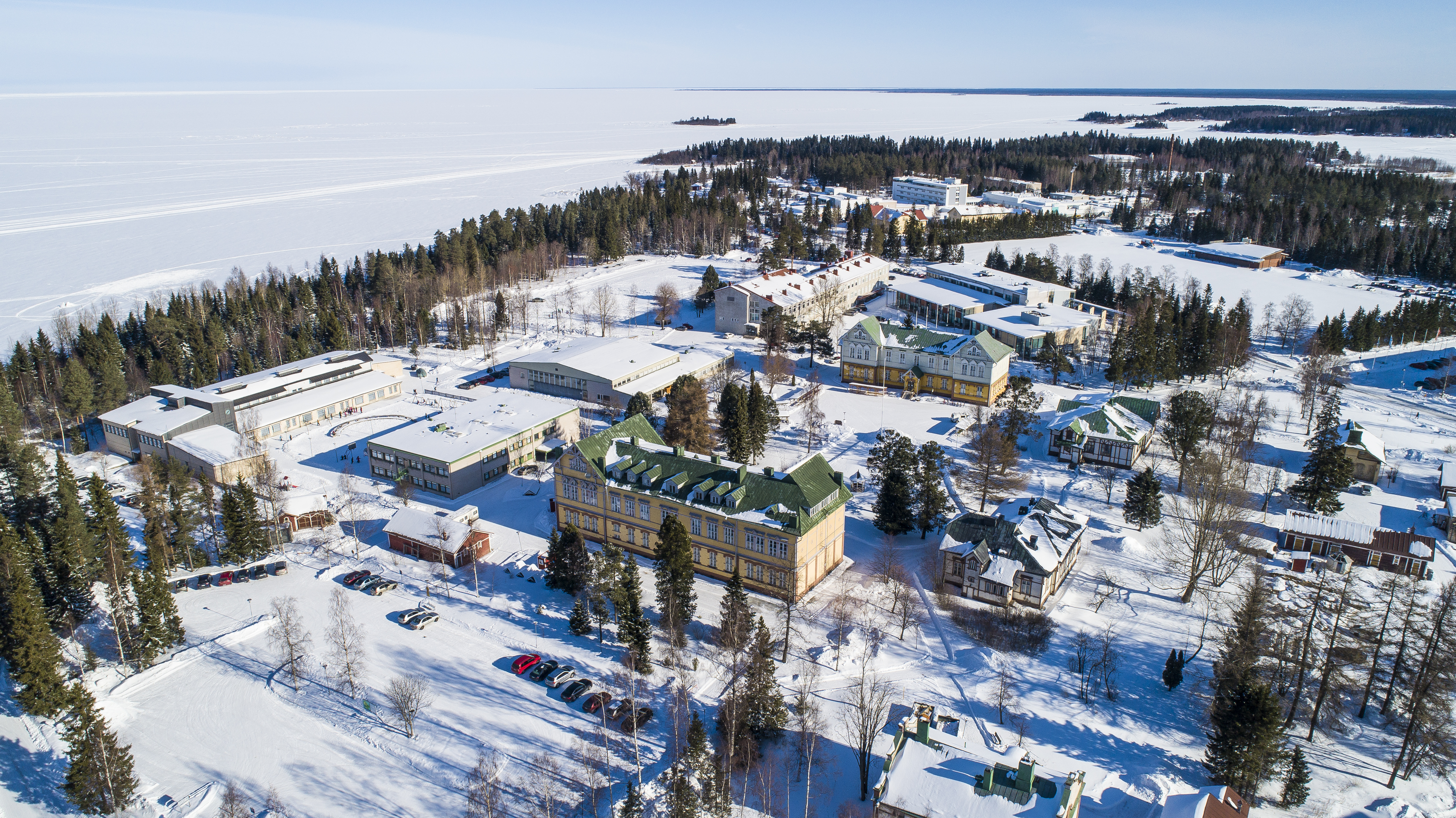 Pitkäkari, Raahen kampus, seminaari, seminaarialue