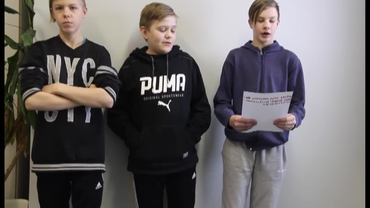 Oppilaat vastaavat: Nämä asiat ovat Oulaisissa parasta.