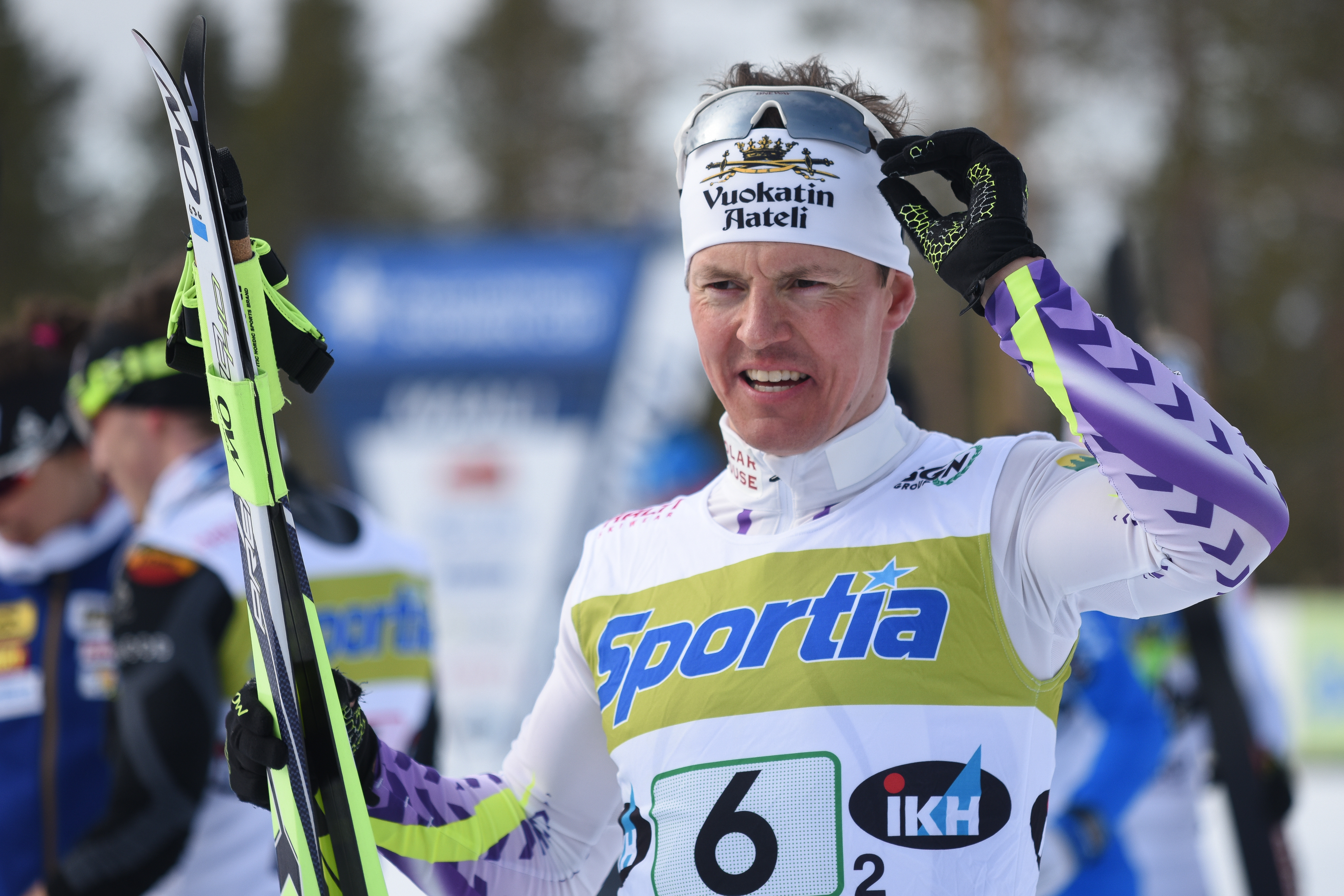 Sami Jauhojärven ei tarvinnut tälläkään kertaa poistua parisprintin SM-kilpailusta ilman mitalia.