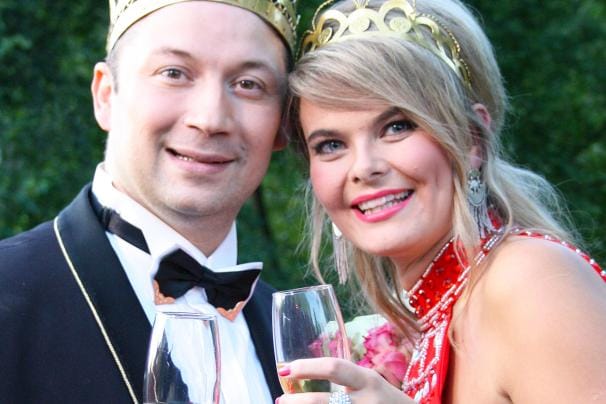 Marco Lundberg ja Erika Vikman veivät voiton viime kesänä. Heidät nähdään televisiossa huomenna torstaina. Kuva: Anastasia Ranta
