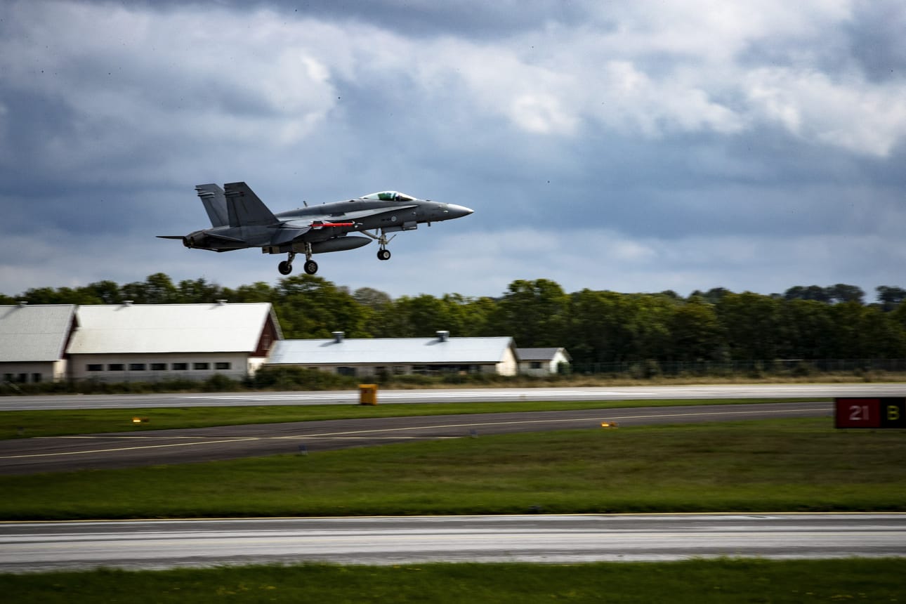 Hornet-hävittäjät ovat taivaalla ensi viikolla alkavassa ilmavoimien pääsotaharjoituksessa.