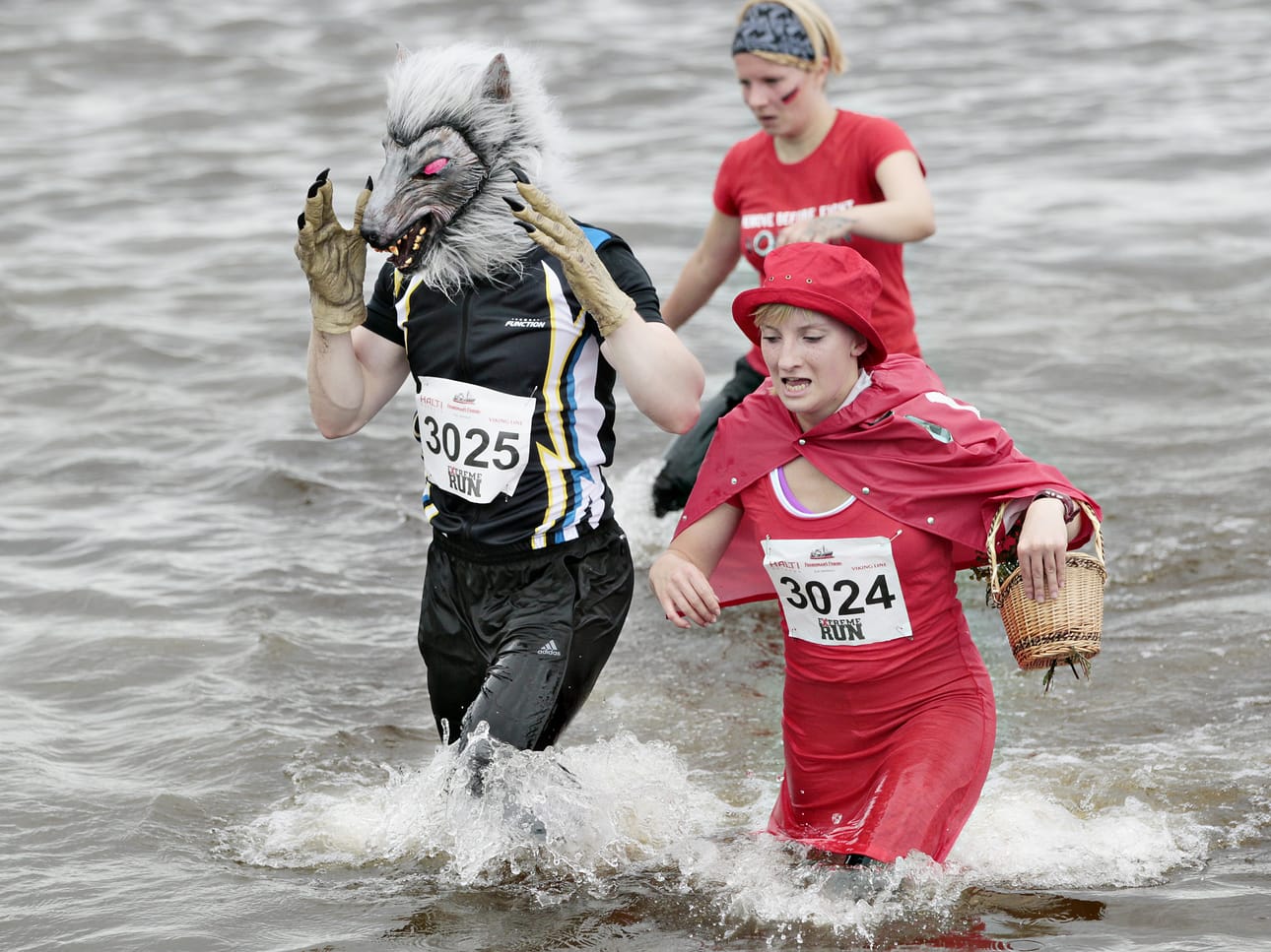 Extreme Run -tapahtumassa juostiin vedessä.