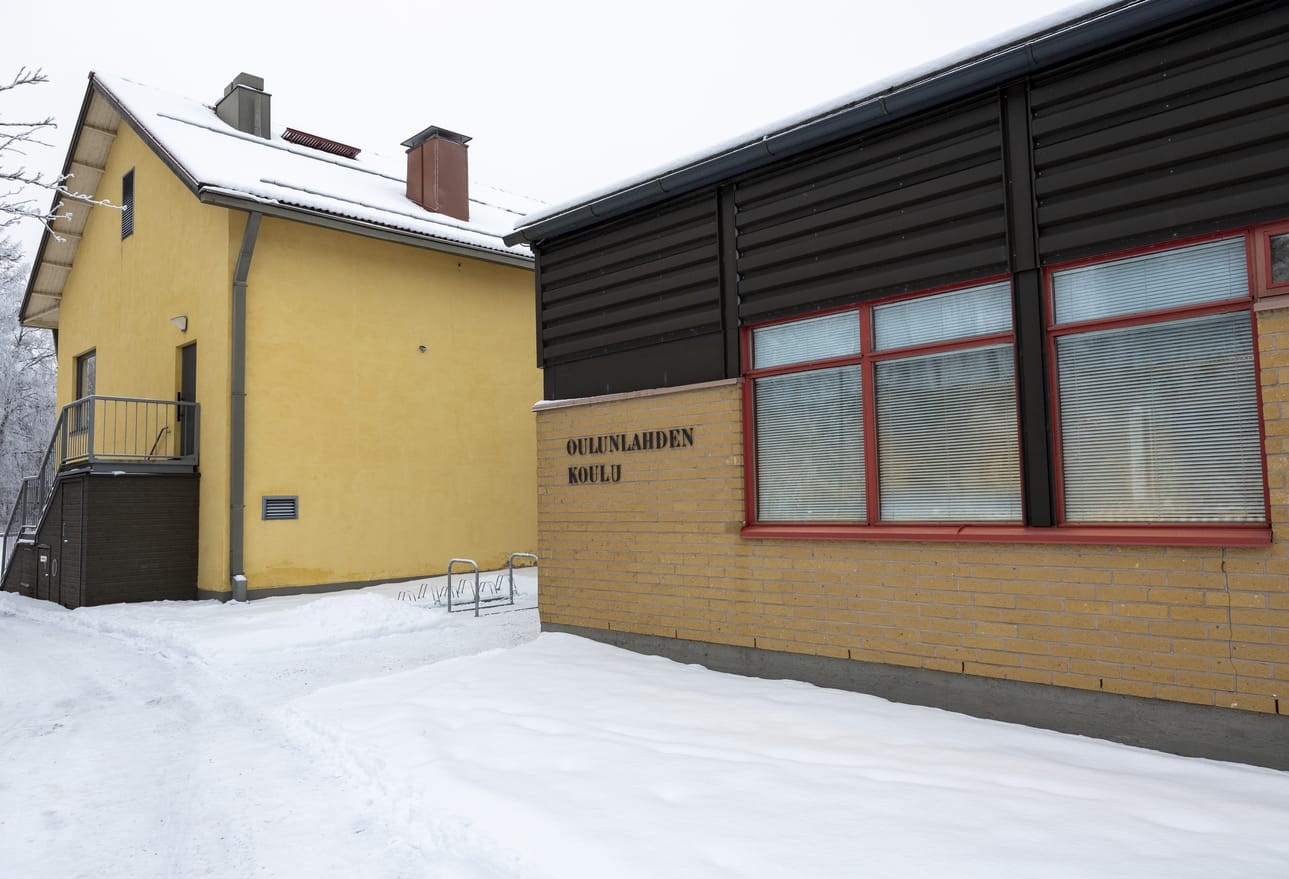 Oulunlahden koulun kolmessa yksikössä on yhteensä vajaat 300 oppilasta.