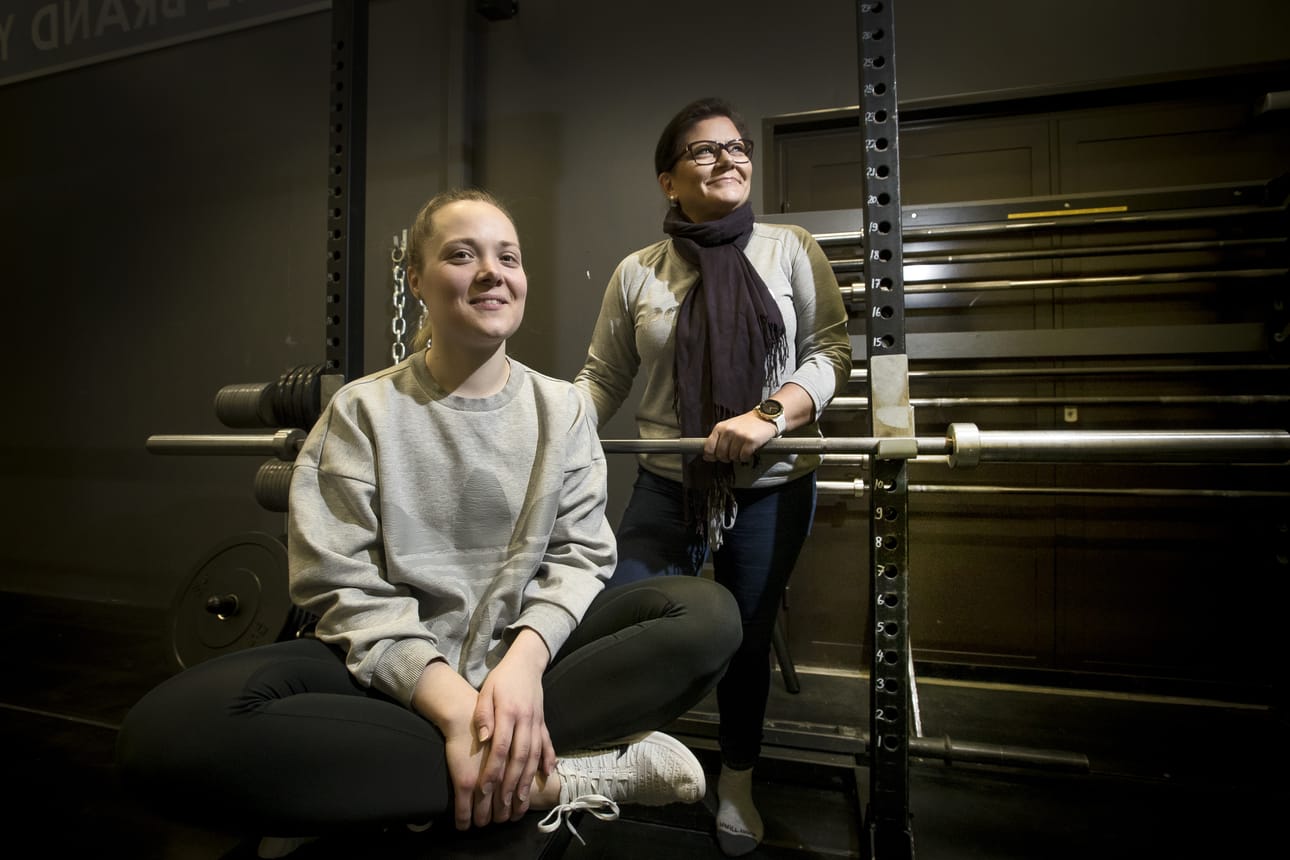 Reija Koskenlaine veti hankkeen yhteistreenejä. Kirsi Asunmaa vastasi hankkeen vetämisestä.
