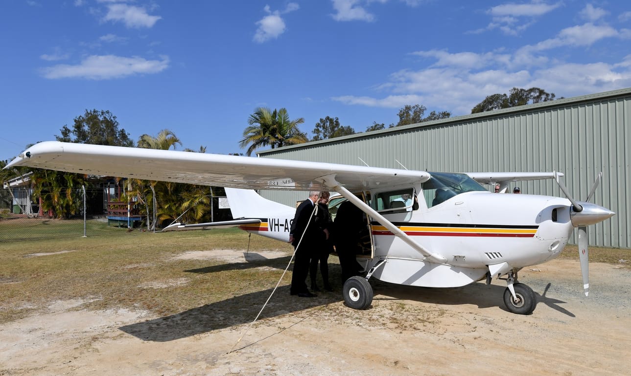 Lento-onnettomuudessa tuhoutunut pienlentokone vahvistui Cessna 206 -mallin koneeksi. Arkistokuva.