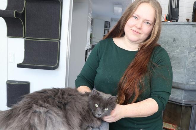 Lehtimäkeläinen Karoliina Takamäki on Järviseudulla toimivan Tassutiimin puheenjohtaja. KUVA: SAILA COLLANDER