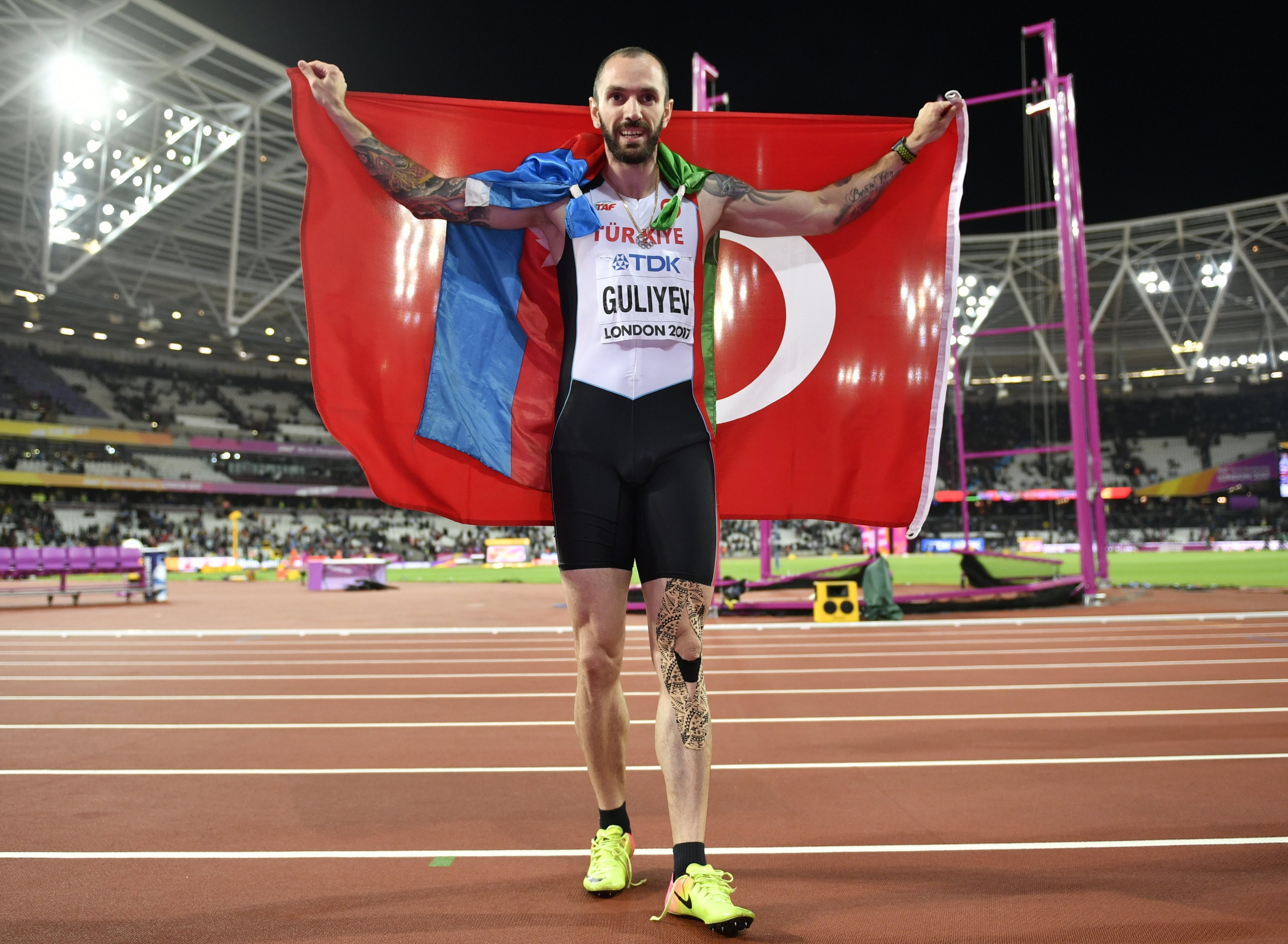 Yllätysvoittaja Guliyev esti van Niekerkin tuplan MM-Lontoossa
