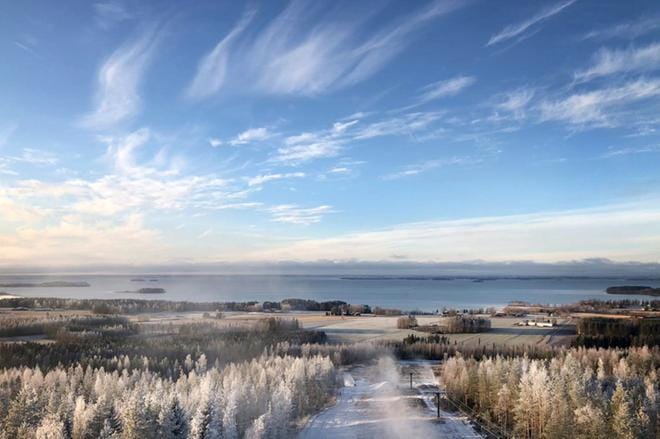 Lappajärven pinta on ollut yhä hienoisessa nousussa. Arkistokuva.