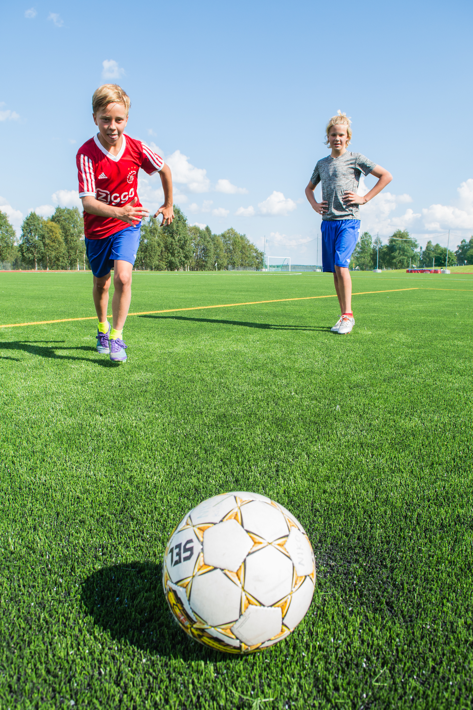 Paka 03 voitti sunnuntaina pronssia Kokkola-cupissa ja omatoiminen harjoittelu jatkui heti uudella kentällä.