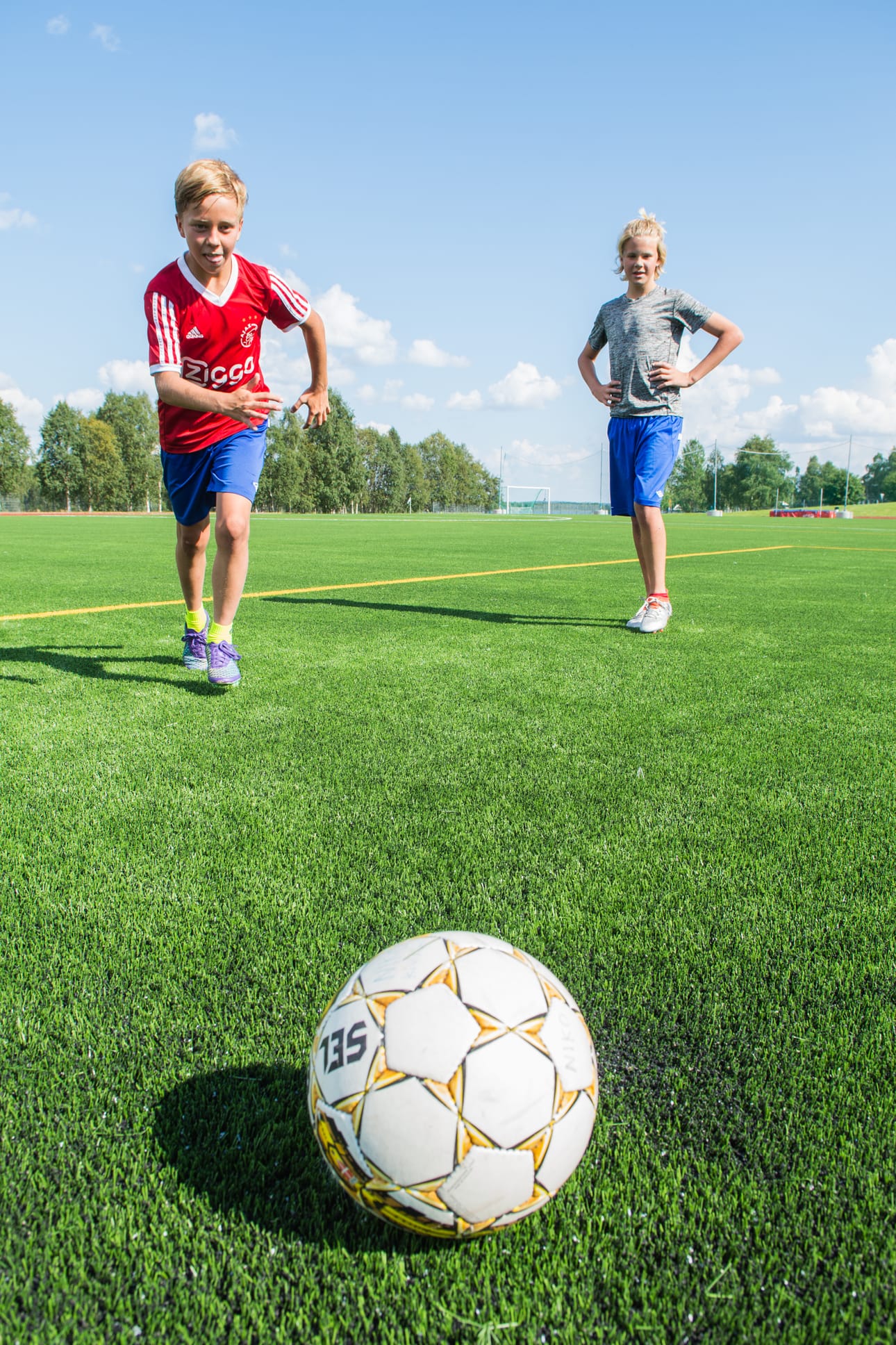 Paka 03 voitti sunnuntaina pronssia Kokkola-cupissa ja omatoiminen harjoittelu jatkui heti uudella kentällä.