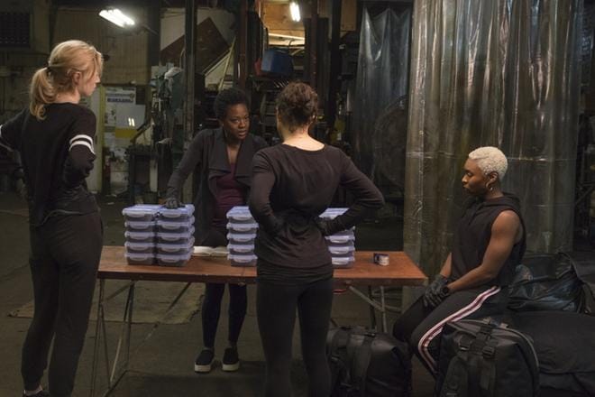 Elizabeth Debicki, Viola Davis, Michelle Rodriguez ja Cynthia Erivo menettävät puolisonsa, kun ryöstö menee miehiltä mönkään tiivistunnelmaisessa Widows-elokuvassa.